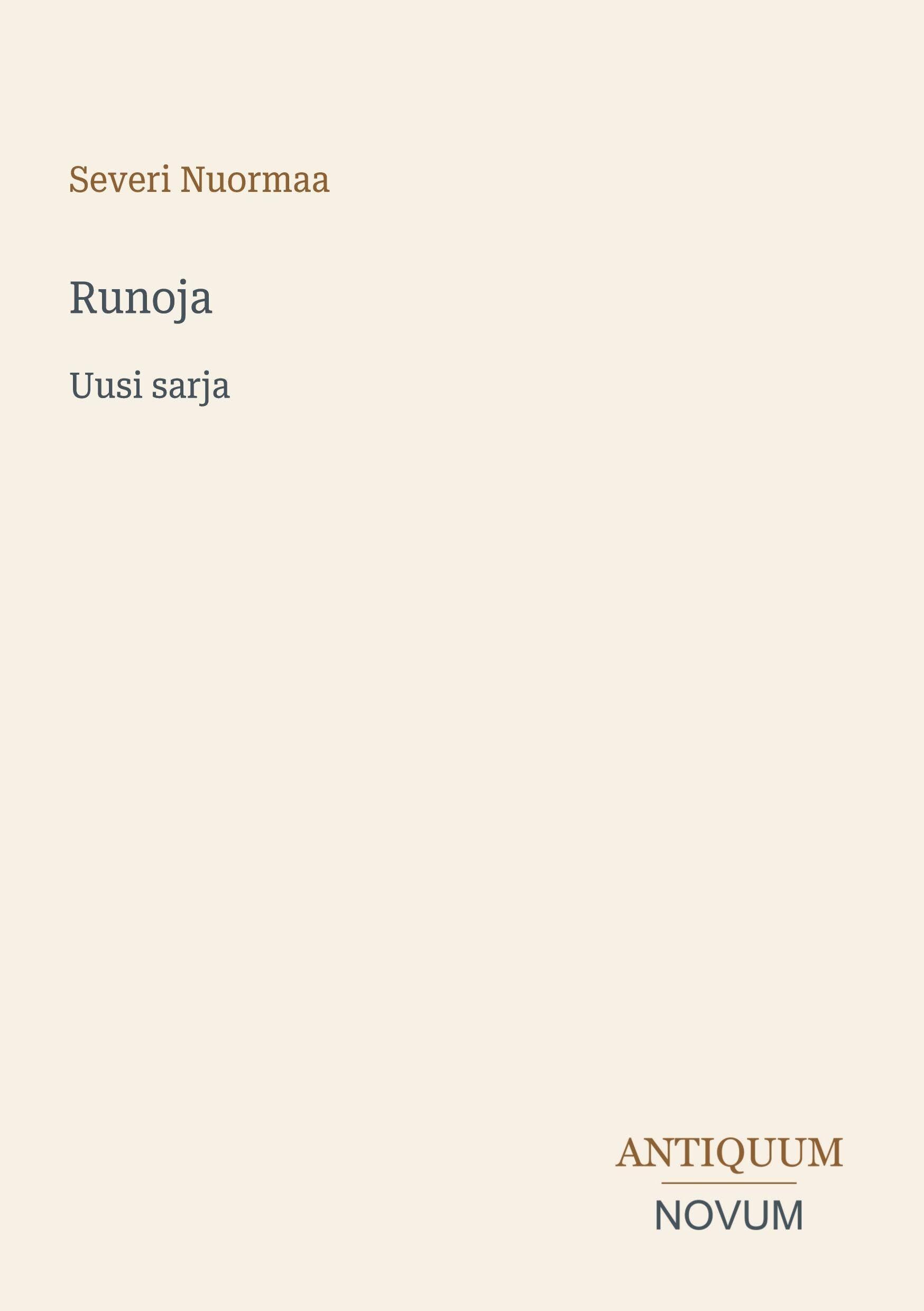 Runoja