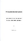 Philosophie lebender Systeme (Book on Demand)