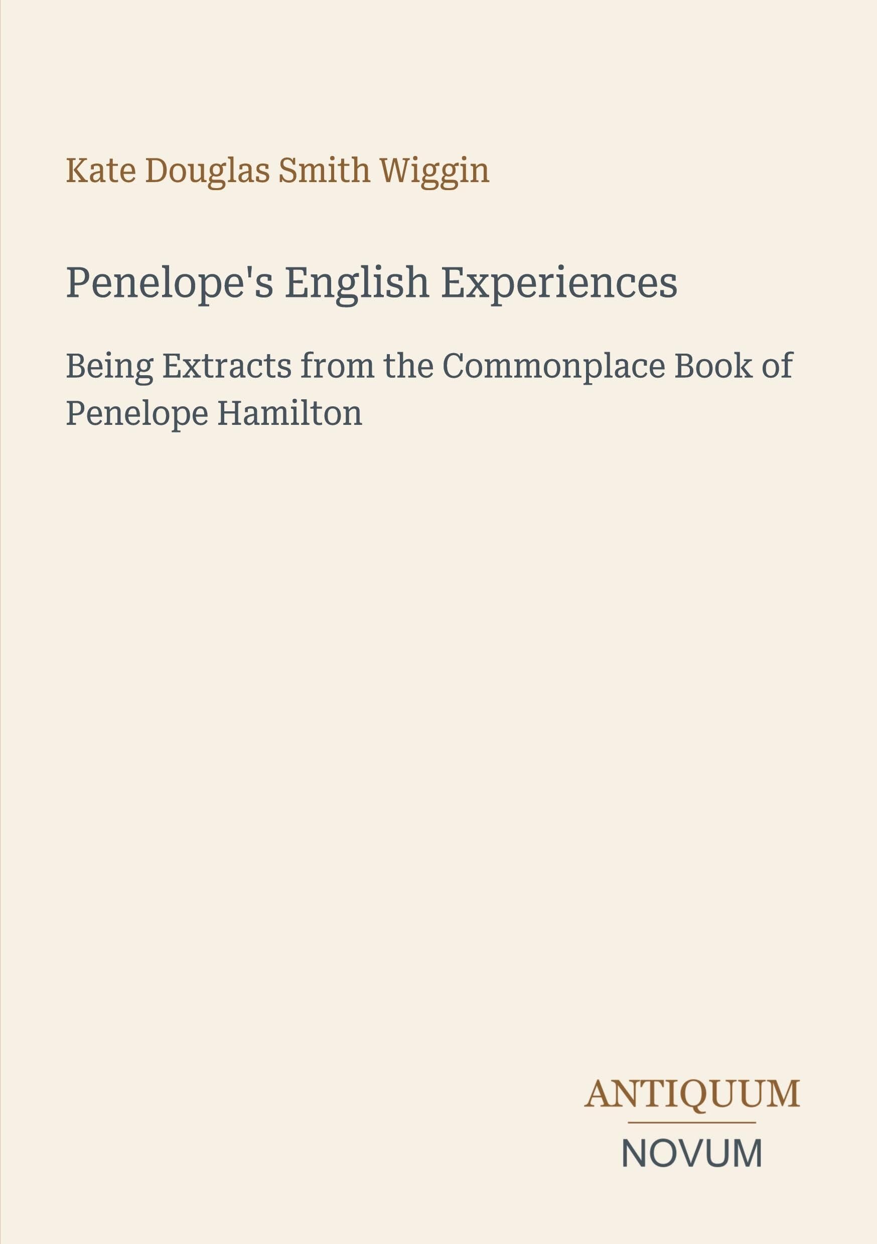 Penelope's English Experiences