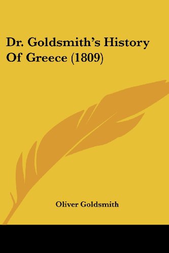 Die Buchhandlung in Oelde hat das Buch Dr. Goldsmith's History Of Greece (1809)