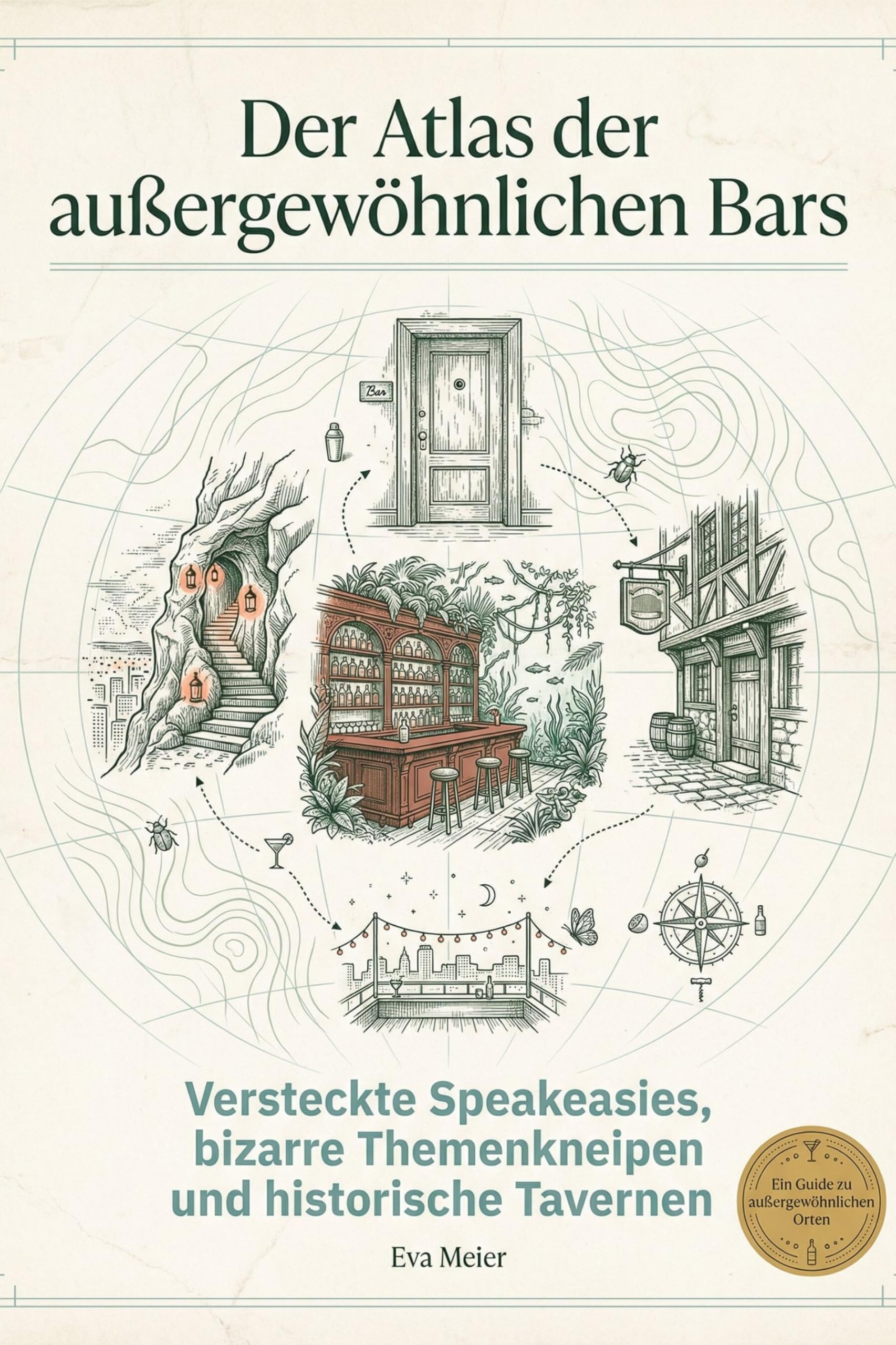 Der Atlas der außergewöhnlichen Bars: Versteckte Speakeasies, bizarre Themenkneipen und historische Tavernen. Ein Guide für Nachtschwärmer und ... perfekte Geschenk für den nächsten Städtetrip
