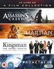 UHD 4 Film Collection (Assassin's Creed, The Martian, Kingsman & Prometheus) [4K Blu-ray] [UK-Import]