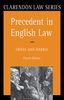 Precedent in English Law (Clarendon Law Series)