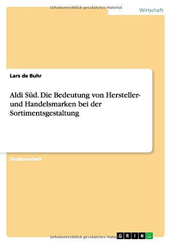 Aldi Süd. Die Bedeutung von Hersteller- und Handelsmarken bei der Sortimentsgestaltung