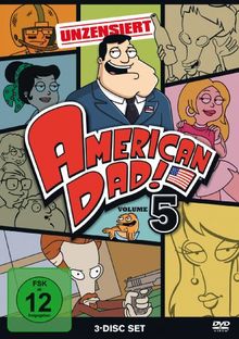 American Dad - Volume 5 [3 DVDs] von Seth MacFarlane, Brent Woods | DVD | Zustand akzeptabel