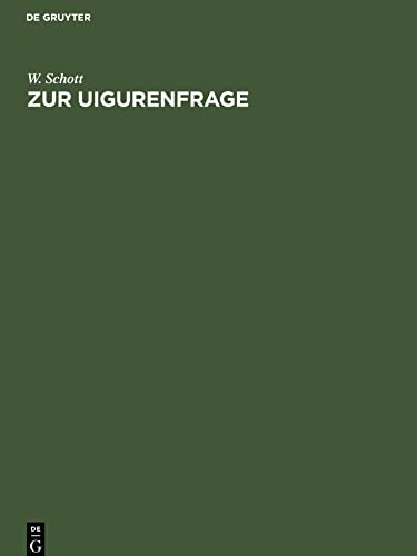 Zur Uigurenfrage