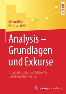 Analysis - Grundlagen und Exkurse: Grundprinzipien der Differential- und Integralrechnung