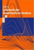 Lehrbuch der Quantitativen Analyse (Springer-Lehrbuch)
