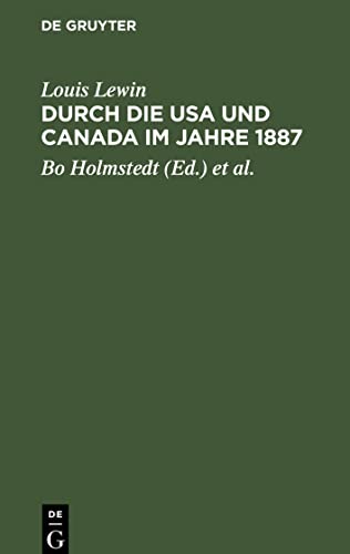 Durch die USA und Canada im Jahre 1887: Ein Tagebuch