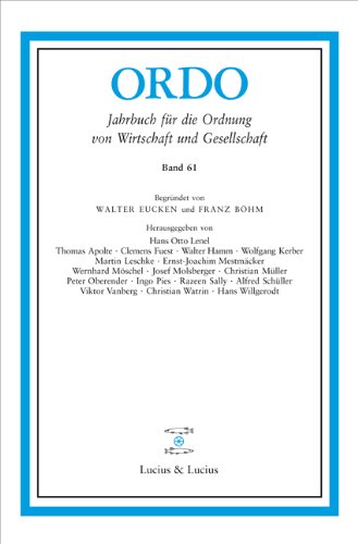 ORDO: Jahrbuch für die Ordnung von Wirtschaft und Gesellschaft