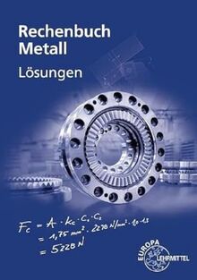 Lösungen zu 10307 Rechenbuch Metall