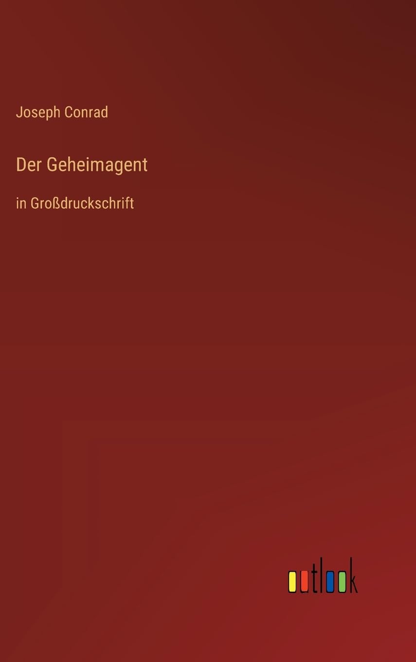 Der Geheimagent: in Großdruckschrift