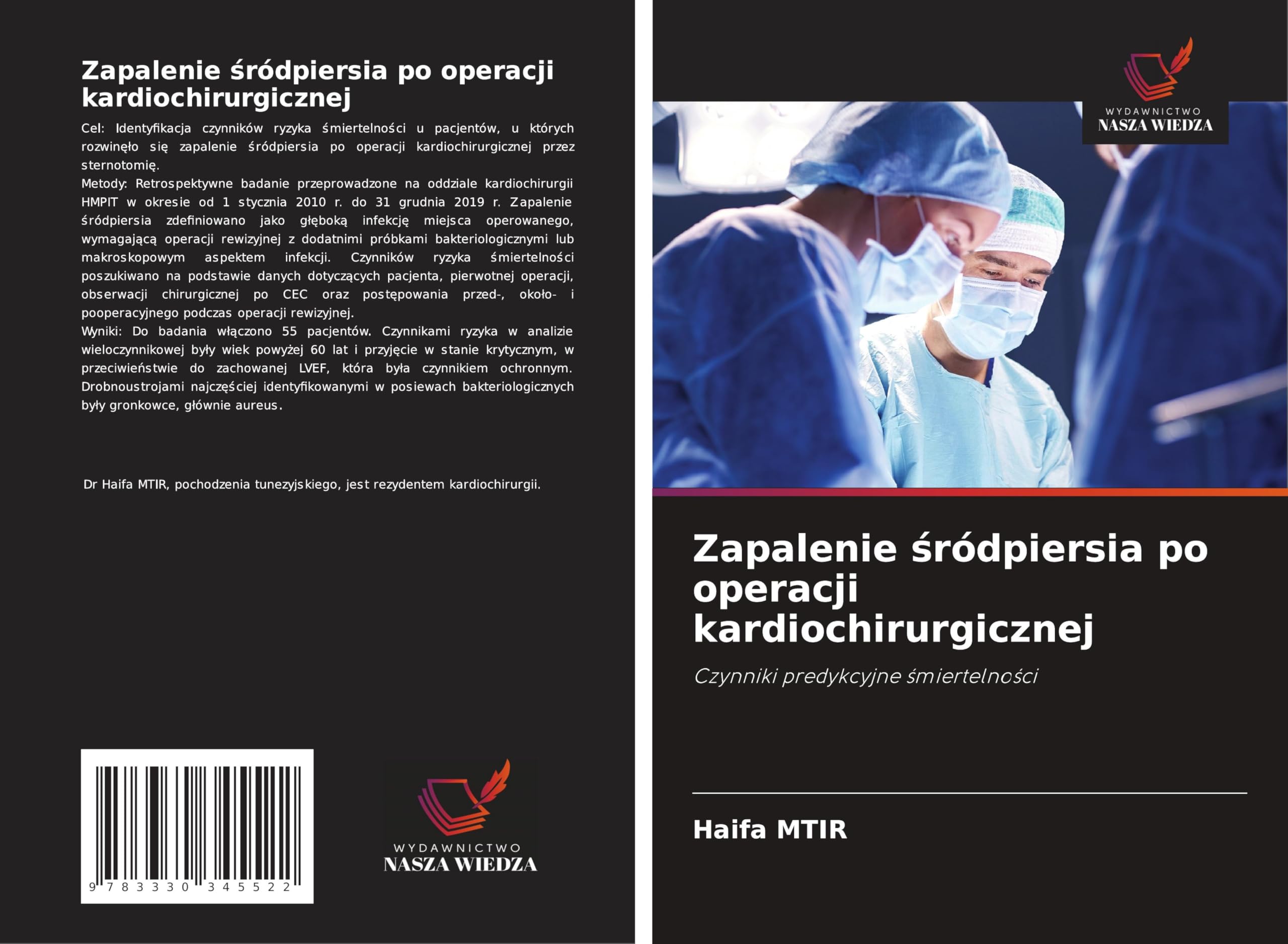 Zapalenie ¿ródpiersia po operacji kardiochirurgicznej: Czynniki predykcyjne ¿miertelno¿ci