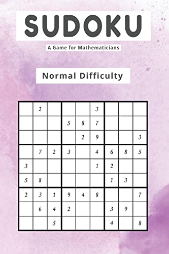 Die Buchhandlung in Oelde hat das Buch Sudoku A Game for Mathematicians Normal Difficulty