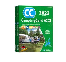 CampingCard ACSI 2022 set 2 delen Language - Dutch (ACSI Campinggids)