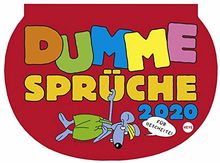 Dumme Sprüche 2020 28,7x21cm