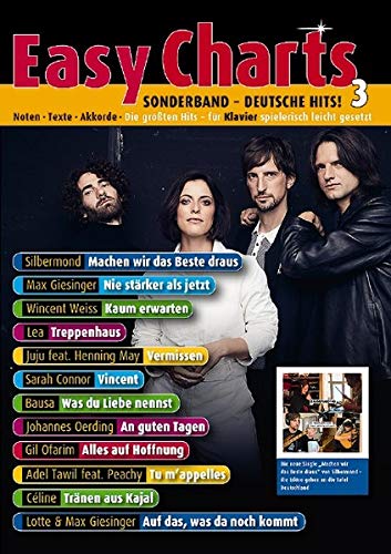 Easy Charts Sonderband: Deutsche Hits! 3: Die größten Hits spielerisch leicht gesetzt. Sonderband 4. Klavier / Keyboard. Spielbuch. (Music Factory)