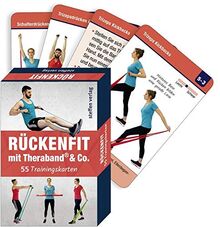 Trainingskarten: Rückenfit mit TheraBand® & Co.: 55 Trainingskarten (Trainingsreihe von Ronald Thomschke)