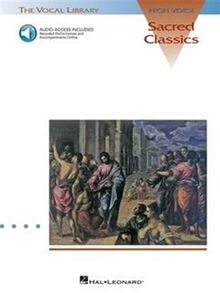 Sacred Classics High Voice Book/Cd (Vocal Library)