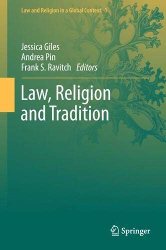 Law, Religion and Tradition (Law and Religion in a Global Context, Band 1)