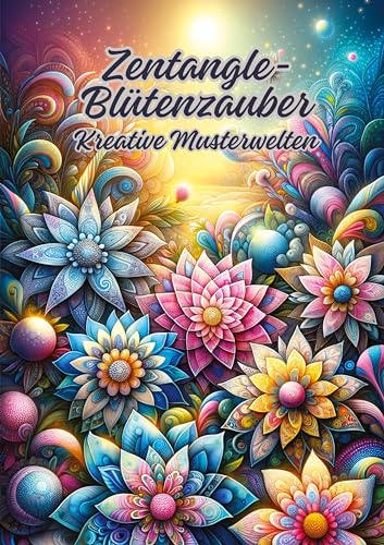 Zentangle-Blütenzauber: Kreative Musterwelten