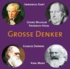 CD WISSEN - Große Denker - Immanuel Kant, Georg Wilhelm Friedrich Hegel, Charles Darwin, Karl Marx, 1 CD