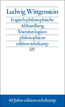 Logisch-philosophische Abhandlung. Tractatus logico-philosophicus