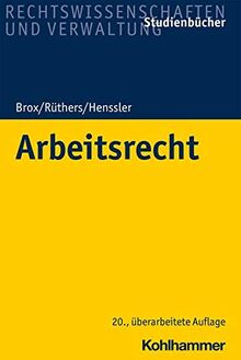 Arbeitsrecht (Studienbücher Rechtswissenschaft)