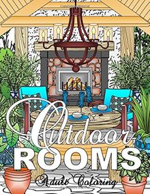 Outdoor Rooms Adult Coloring Book von Lise, Shirley D. | Buch | Zustand sehr gut