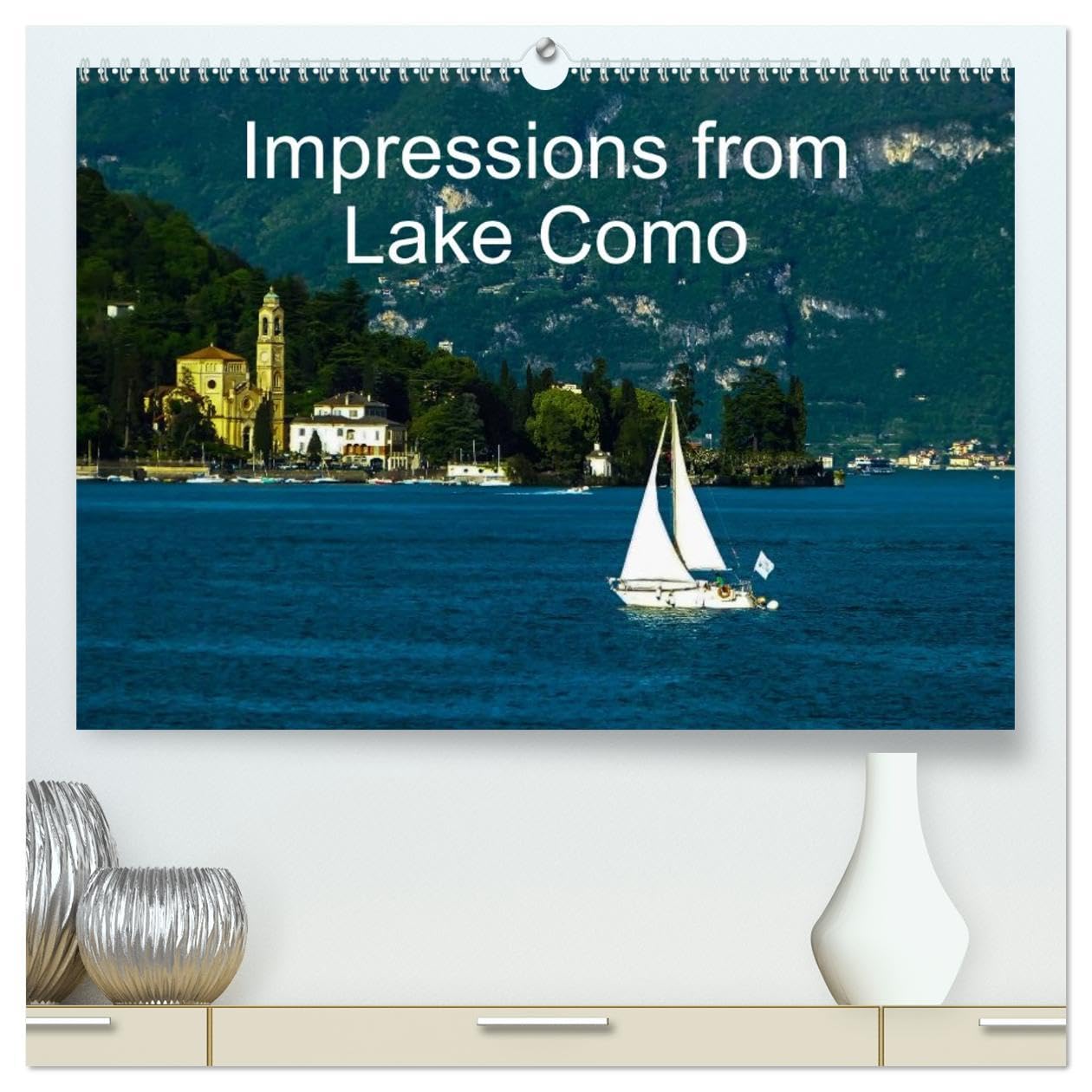 Impressions from Lake Como / UK-Version (High Quality Premium Wall Calendar 2026 DIN A2 landscape),CALVENDO 12 Month Wall Calendar: Impressions from Lake Como