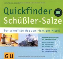 Schüßler-Salze, Quickfinder: Der schnellste Weg zum richtigen Mittel (GU Quickfinder)