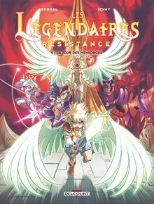 Les Légendaires - Résistance T04: La Tour des mensong... | Livre | état très bon