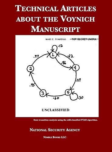 Technical Articles about the Voynich Manuscript (Foia Reading Room, Band 4)