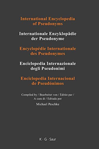 International Encyclopedia of Pseudonyms. Real Names / Goškevic – Kaekebeke
