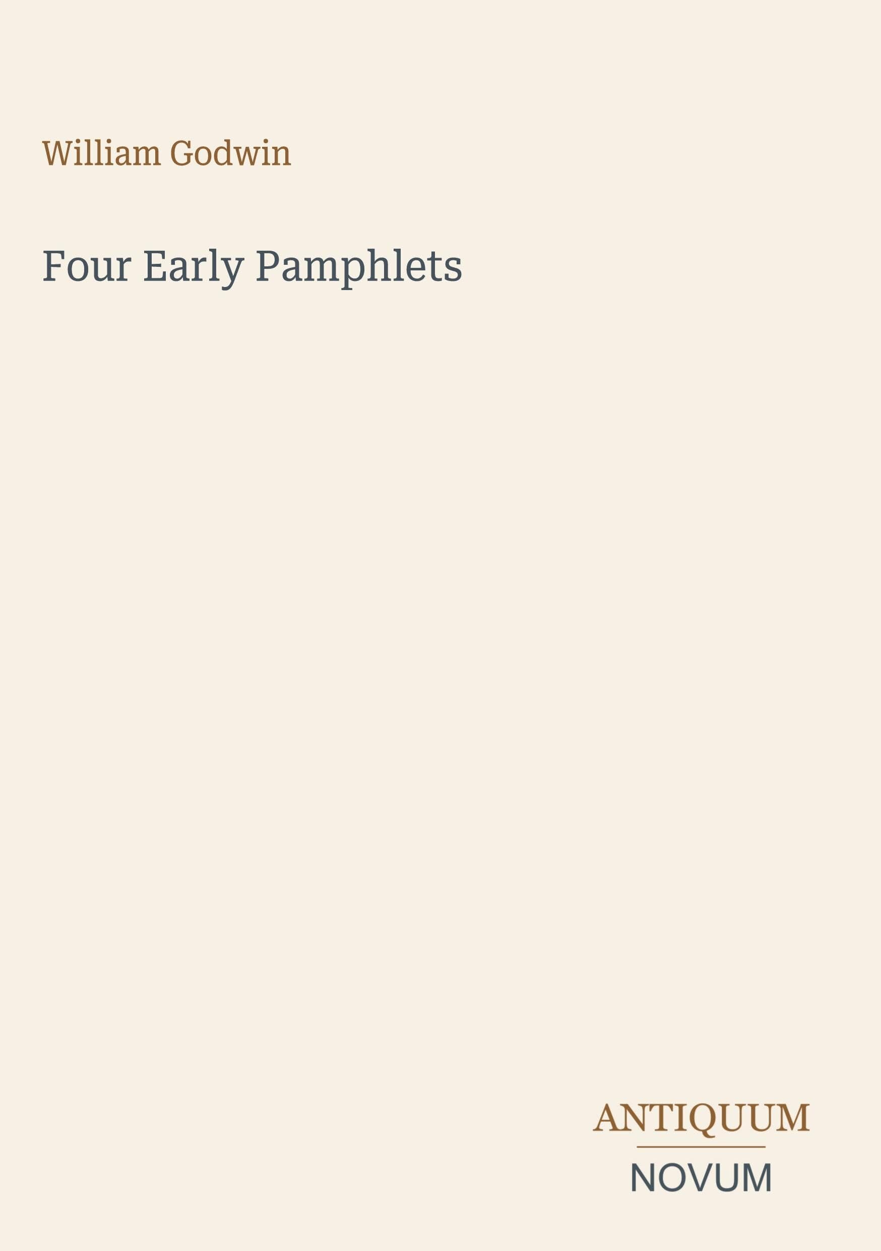 Four Early Pamphlets