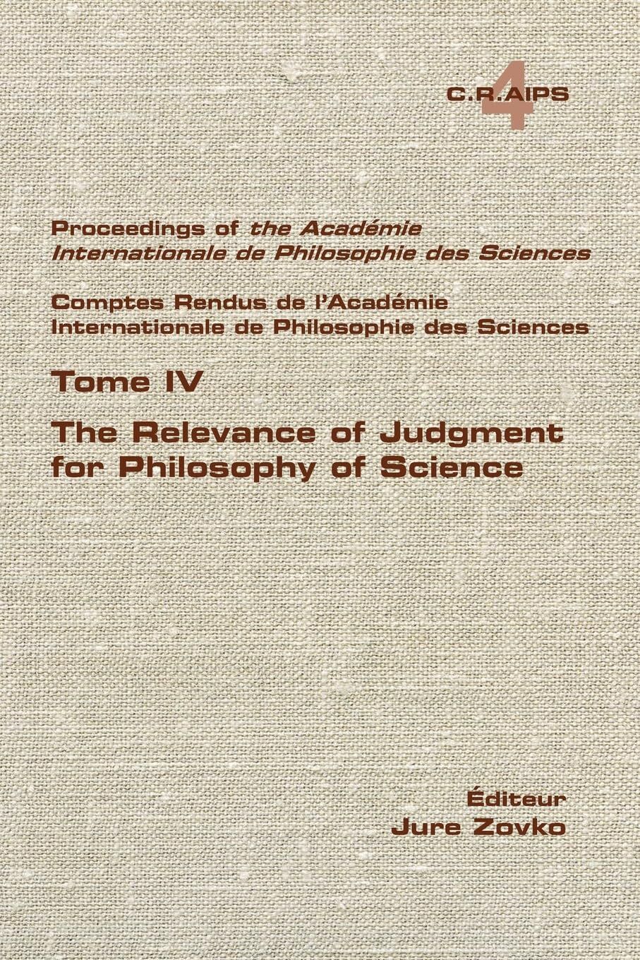 The Relevance of Judgment for Philosophy of Science