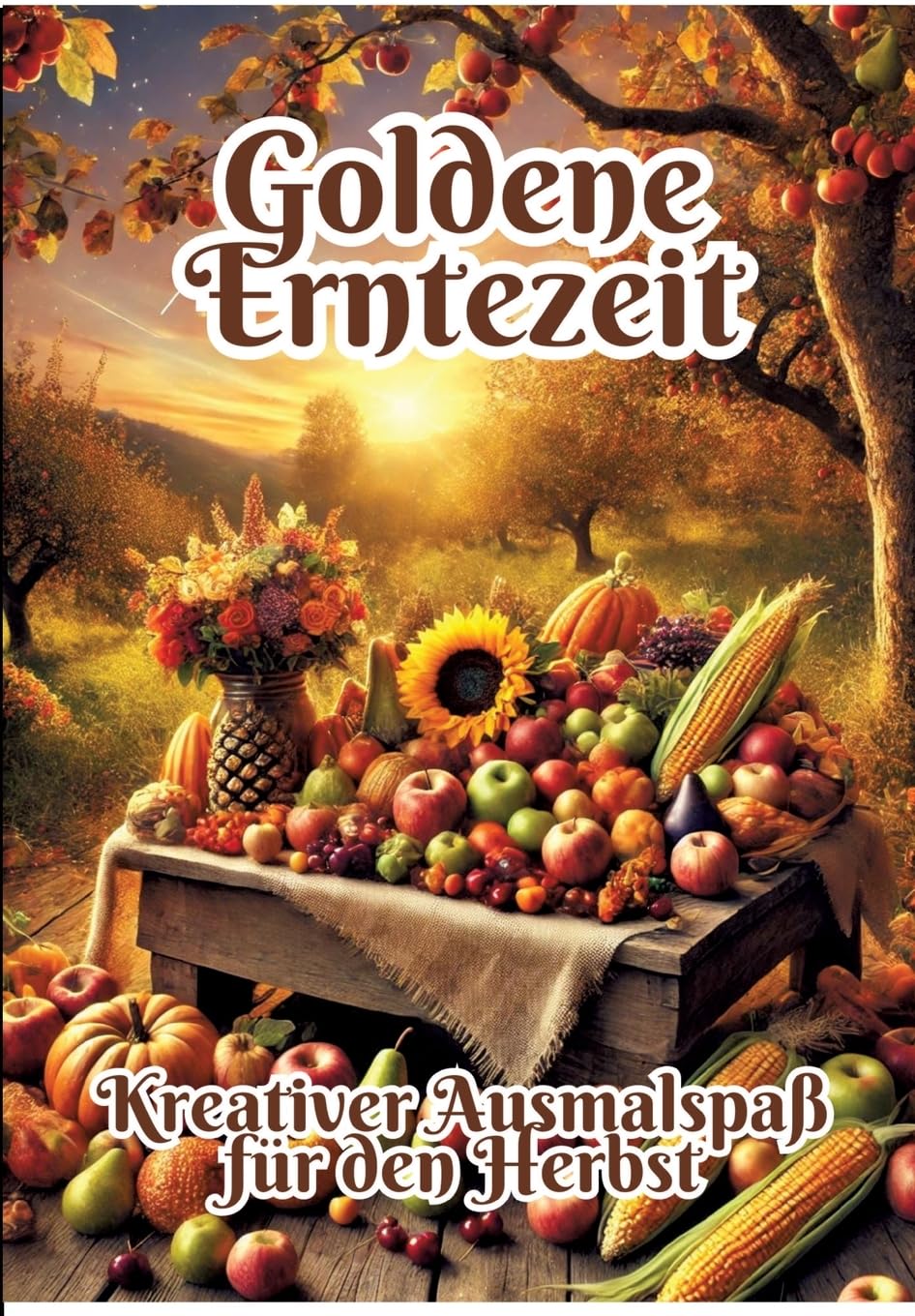 Goldene Erntezeit: Kreativer Ausmalspaß für den Herbst