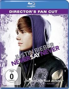 Justin Bieber - Never Say Never - Director's Fan Cut [Blu-ray] [Director's Cut] de Jon Chu | DVD | état bon