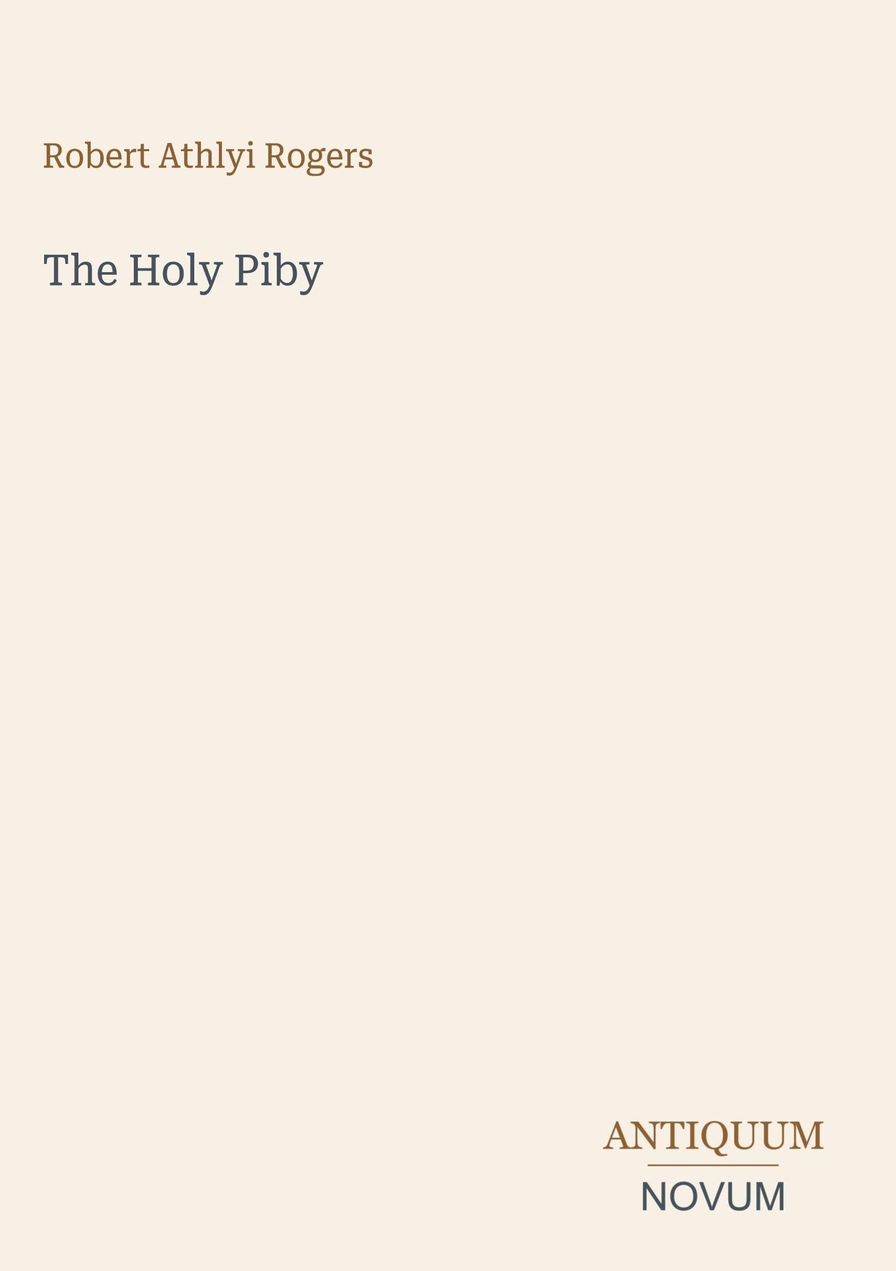 The Holy Piby