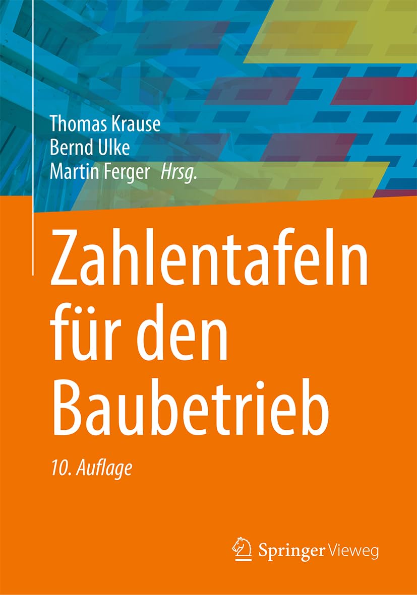 Zahlentafeln für den Baubetrieb - Neuware