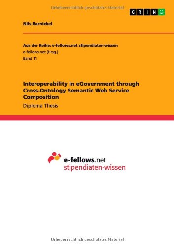 Interoperability in eGovernment through Cross-Ontology Semantic Web Service Composition