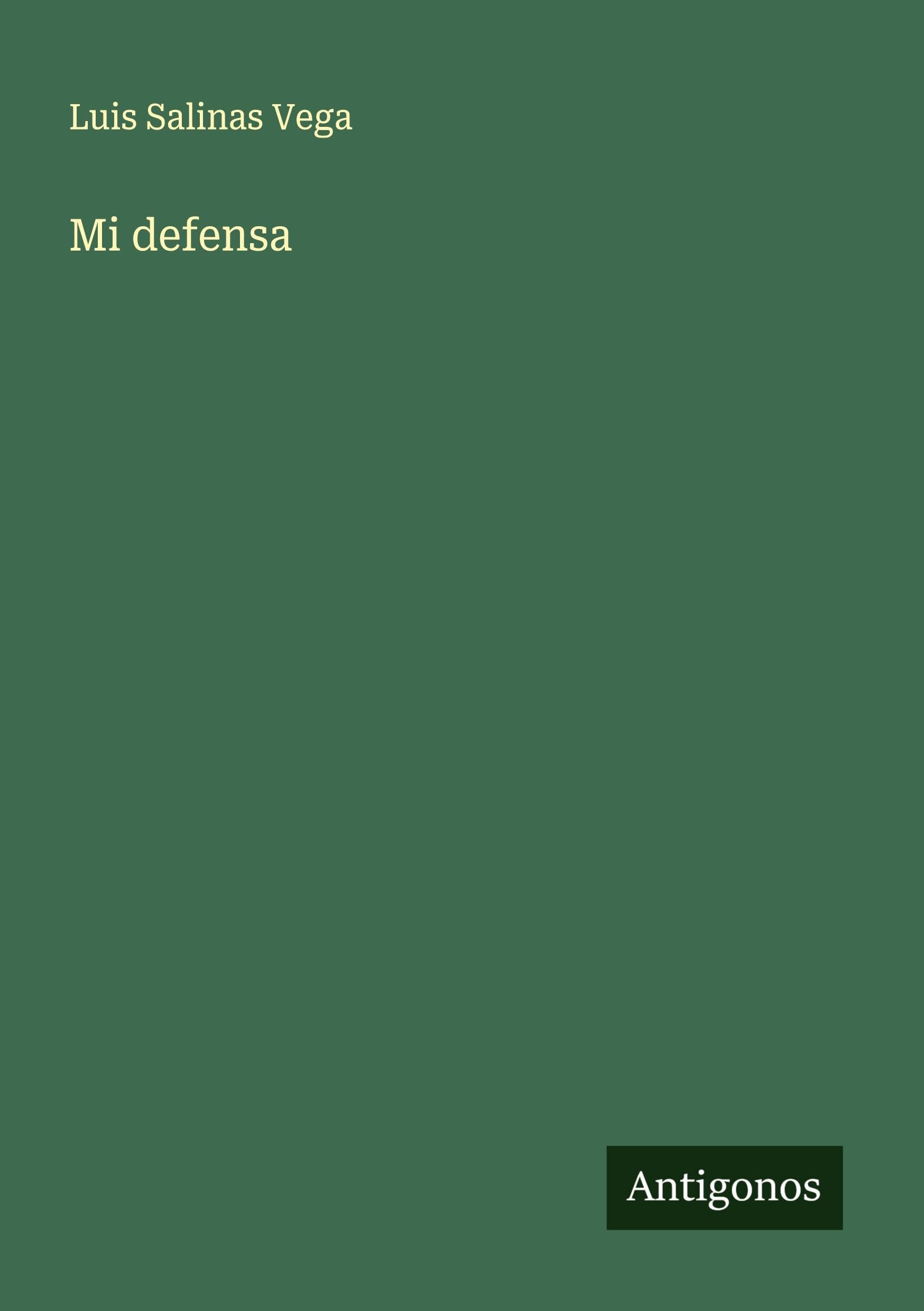 Mi defensa