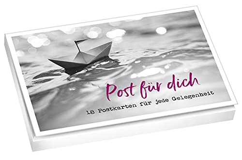 Post für dich - Postkartenset: 18 Postkarten für jede Gelegenheit.