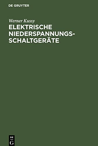 Elektrische Niederspannungsschaltgeräte
