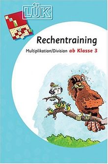 LÜK, Übungsheft, Rechentraining 3. Klasse, Multiplikation & Division