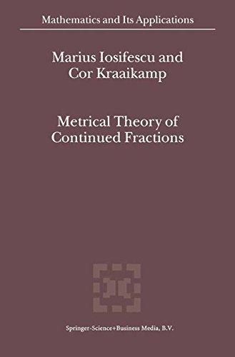 Metrical Theory of Continued Fractions (Mathematics and Its Applications, Band 547)