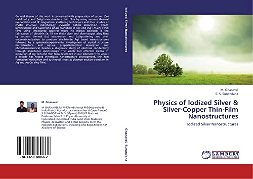 Physics of Iodized Silver & Silver-Copper Thin-Film Nanostructures: Iodized Silver Nanostructures
