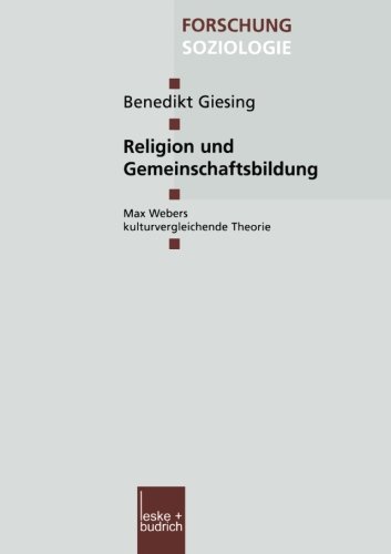 Religion und Gemeinschaftsbildung (Forschung Soziologie)