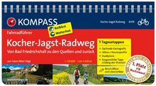 Kocher-Jagst-Radweg - Von Bad Friedrichshall zu den Quellen und zurück: Fahrradführer mit Top-Routenkarten im optimalen Maßstab