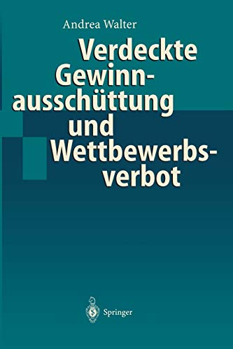 Verdeckte Gewinnausschüttung und Wettbewerbsverbot: Diss.